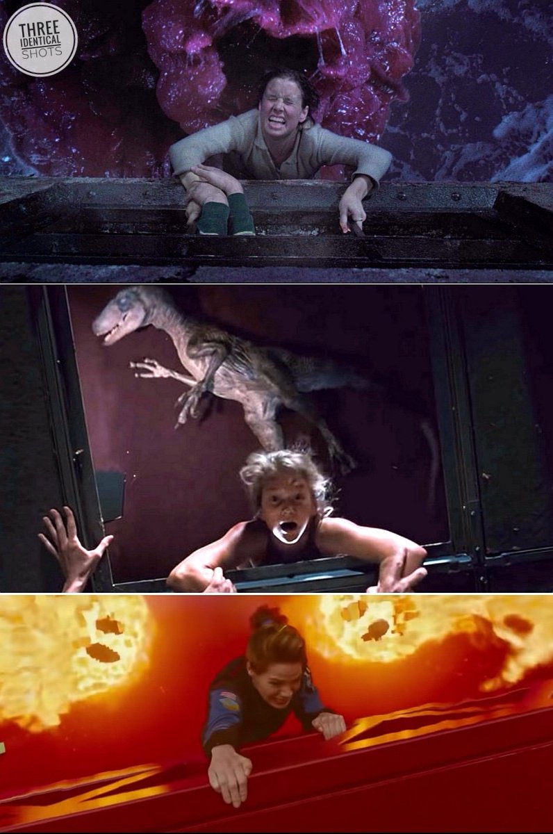1- The Blob - Russell Chuck, 1988
2- Jurassic Park - Steven Spielberg, 1993
3- Pixels - Chris Columbus, 2015
#dinosaur #cinephile #cinema #filmmaking #cinematography #movies #film #actor #actress #moviescenes #photography #80s #1980s #movielover #cultfilm #cinematic #hollywood