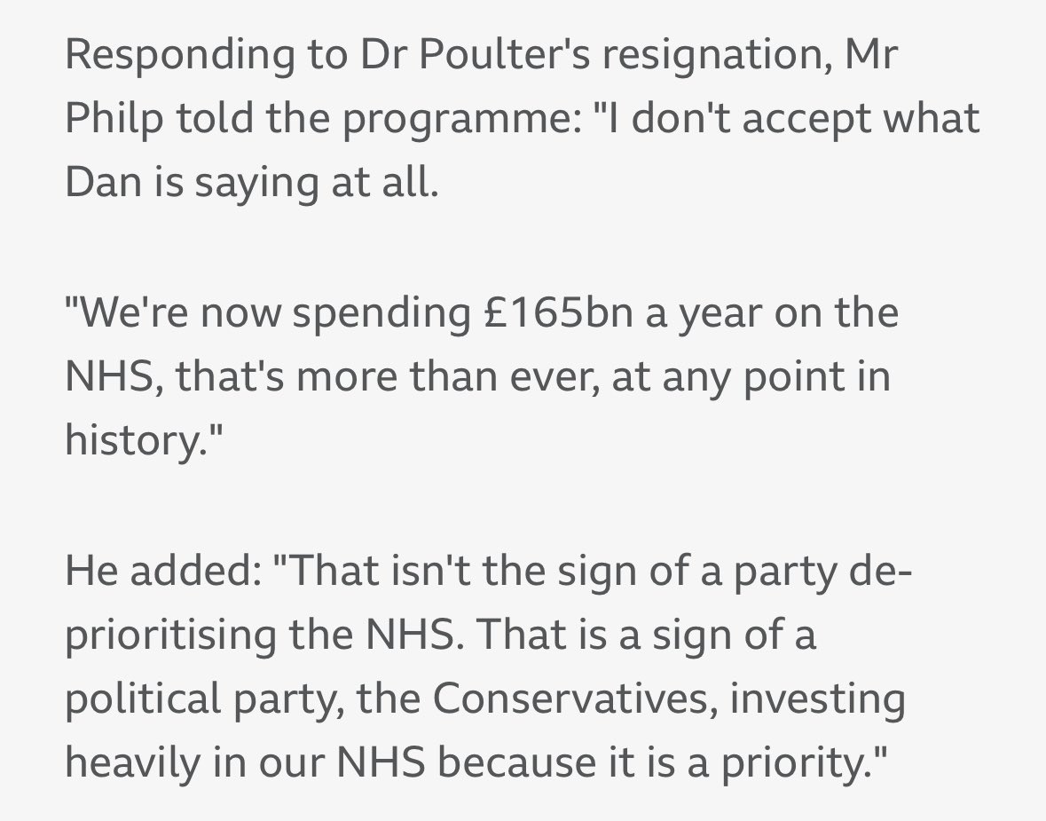 Tell that to the cancer diagnosed having to wait 4 mths for treatment. Or the people who can’t get a GP appt. Or the people pulling out their own teeth because there isn’t a dentist they can afford. Or to those whose surgery has just been cancelled for the 4th time. LIAR 😡