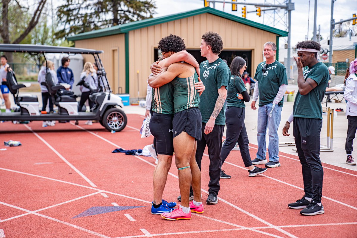 𝙁𝙤𝙧 𝘾𝙤𝙡𝙩𝙤𝙣 💚💛 Today during the Men’s 400m Hurdles lane 1 was left open to honor Colton Kaase, a rising sophomore who we lost last summer. Forever a Ram 🐏 #Stalwart x #CSURams