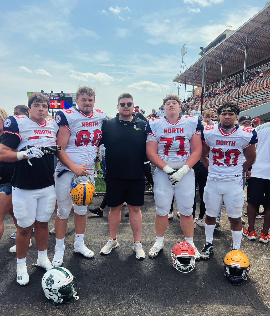 Dale Rodick II (@dalerodick) on Twitter photo North vs South All-Star Game! ⭐️🏈
T3 Represented Well💪🏻 <a href="/roccocourtad/">Rocco Courtad</a> <a href="/ColbynDaniel/">Colbyn Daniel</a> <a href="/JakorionC/">Jakorion Caffey</a> <a href="/benmidea/">Ben Midea</a>
<a href="/thelinemanlab/">The Lineman Lab™️</a> <a href="/football_t3/">T3 Football</a> <a href="/T3Performance1/">T3 Performance Campus</a> <a href="/CoachChad_T3/">Coach Chad</a> <a href="/morr_movement_/">Trevor Morrison</a> North vs South All-Star Game! ⭐️🏈
T3 Represented Well💪🏻 <a href="/roccocourtad/">Rocco Courtad</a> <a href="/ColbynDaniel/">Colbyn Daniel</a> <a href="/JakorionC/">Jakorion Caffey</a> <a href="/benmidea/">Ben Midea</a>
<a href="/thelinemanlab/">The Lineman Lab™️</a> <a href="/football_t3/">T3 Football</a> <a href="/T3Performance1/">T3 Performance Campus</a> <a href="/CoachChad_T3/">Coach Chad</a> <a href="/morr_movement_/">Trevor Morrison</a>