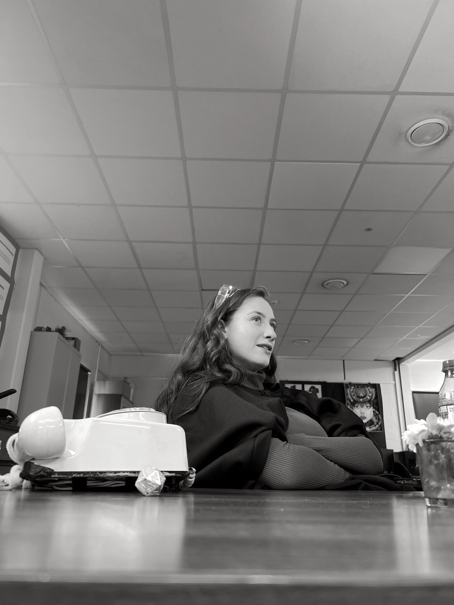 This beautiful lady was ace today!
First day as Mia on @Frightseers
Big up to ⁦<a href="/AmbzDT/">Amber Doig-Thorne</a>⁩