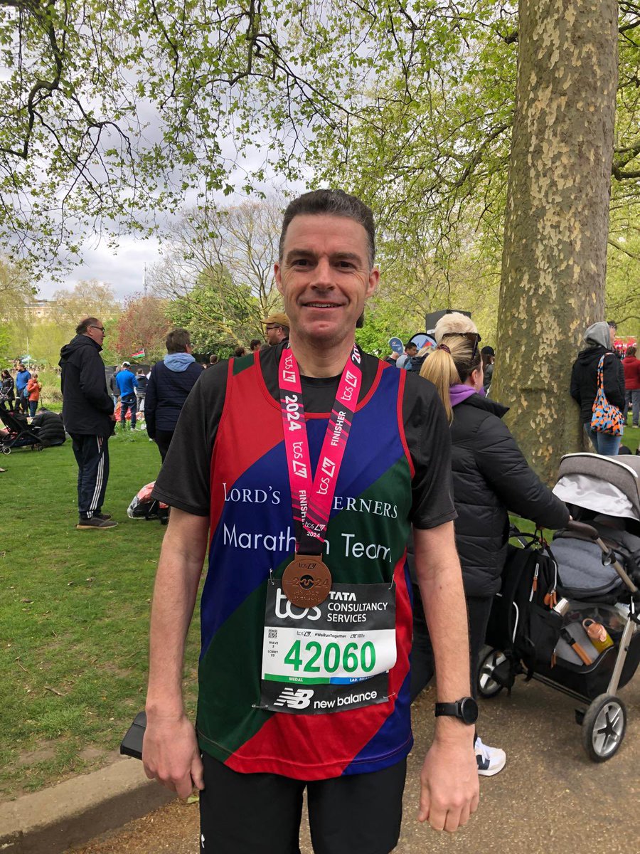 HeadFelsted's tweet image. I would like to take this opportunity to thank everyone who kindly supported my recent runs in the @LondonMarathon and Paris Marathon. I managed to complete both (Paris 3:09:50, London 3:04:20) and thanks to very generous donors raised over £3.5k for @LordsTaverners