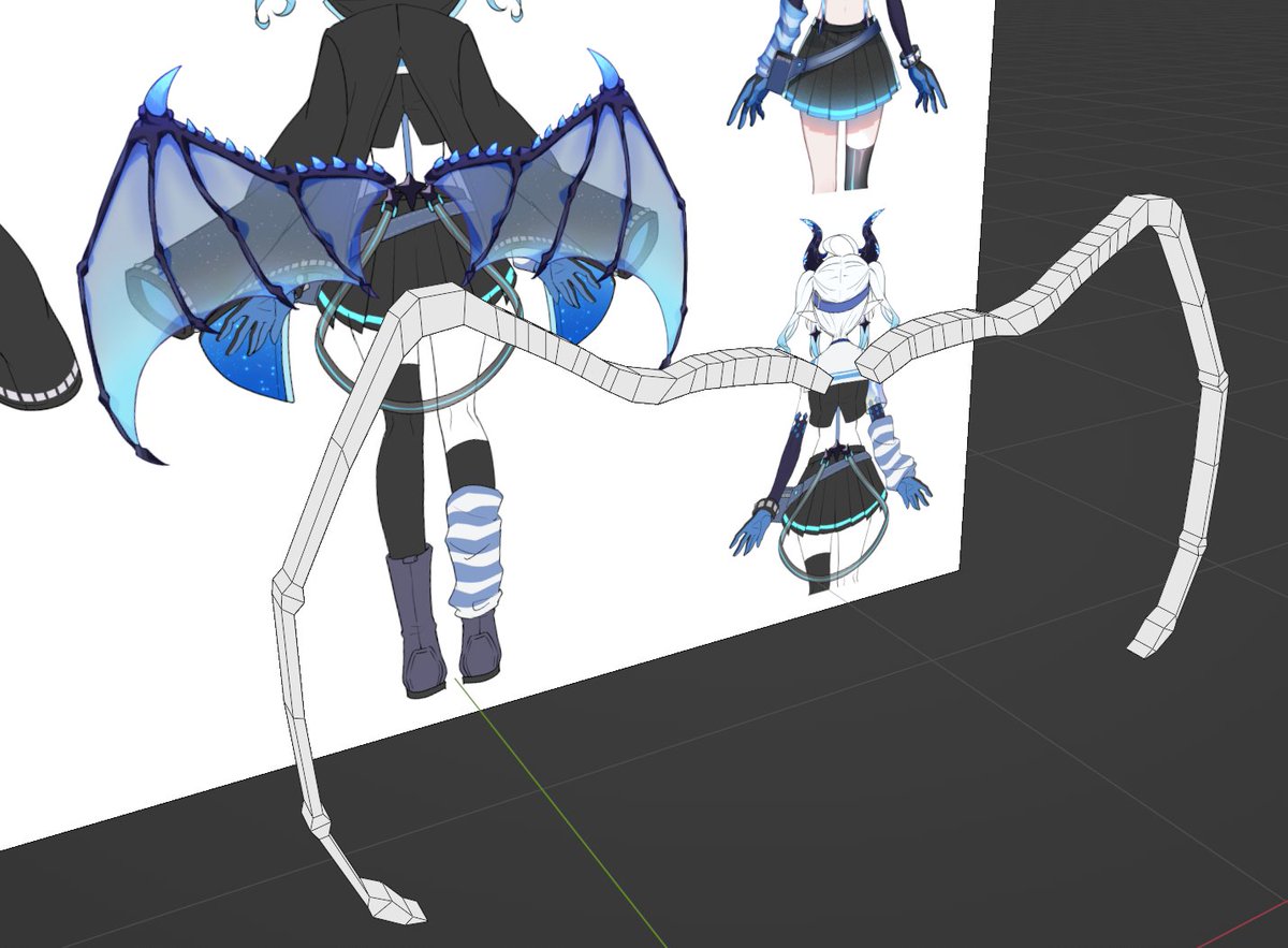 Gonna stop hyperfocusing on the coat and start making the wings now.
#blender #b3d #3DCG