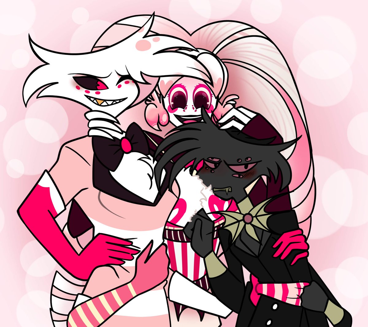 Spider family reunion <3

#HazbinHotel #HazbinHotelMolly #HazbinHotelAngelDust #HazbinHotelArackniss