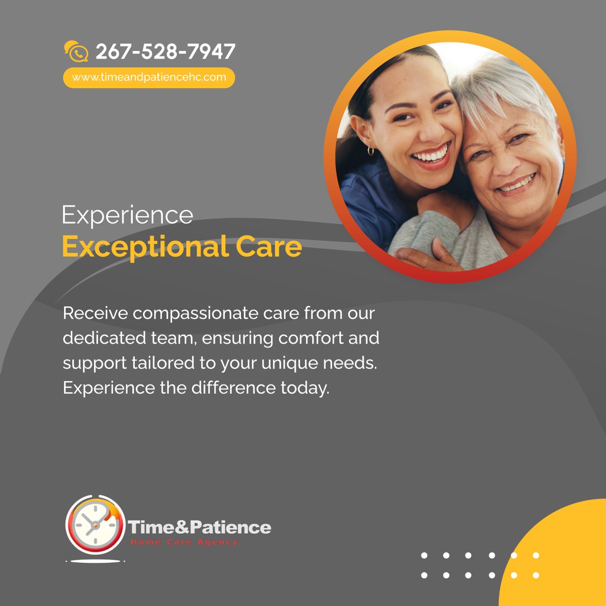 Trust our dedicated team to provide exceptional care tailored to your needs. Contact us now to learn more! 

#PhiladelphiaPA #HomeCare #ExceptionalCare
