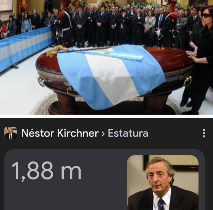 Trumperizar's tweet photo. El Cajón de Néstor no medía más de 1,60.

Que turbina todo☠️⚰️ https://t.co/nKXiITc6aL