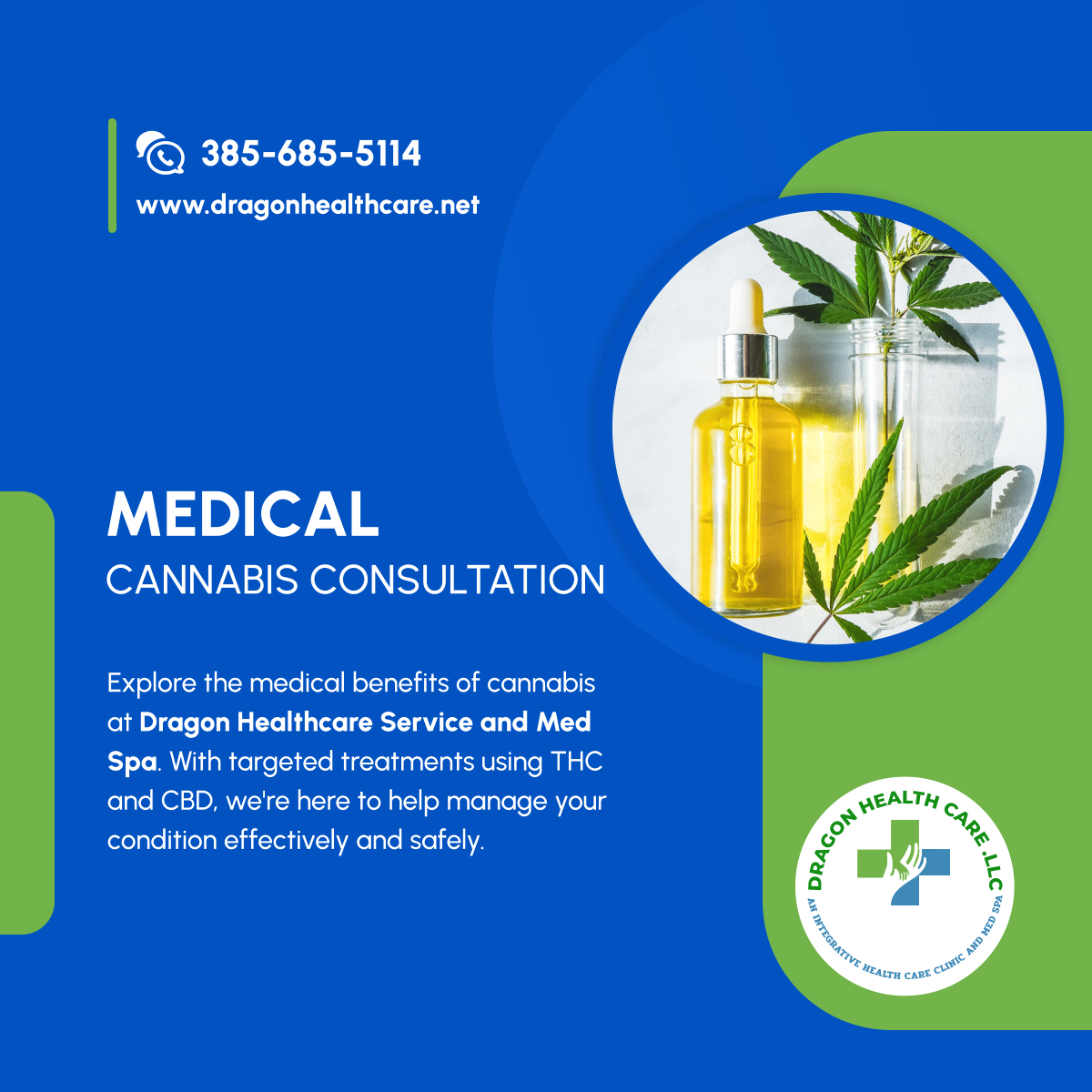 Are you exploring the benefits of medical cannabis? Our specialists provide the insight and care you need, explaining the benefits of THC and CBD for your health. Reach out to us now! 

#MillcreekUT #HealthcareClinicAndMedicalSpa #MedicalCannabis