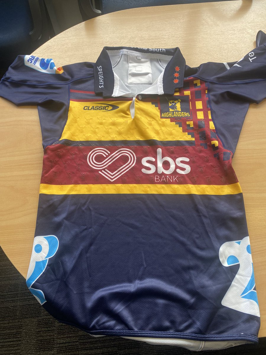 Highlanders heritage jersey.