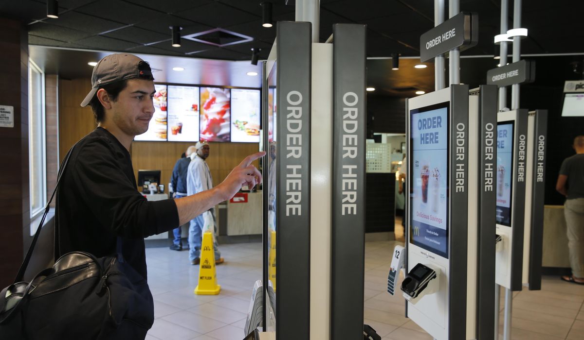 Fast food chains find a way around $20 minimum wage: Get rid of the worker trib.al/5jQHnQ5