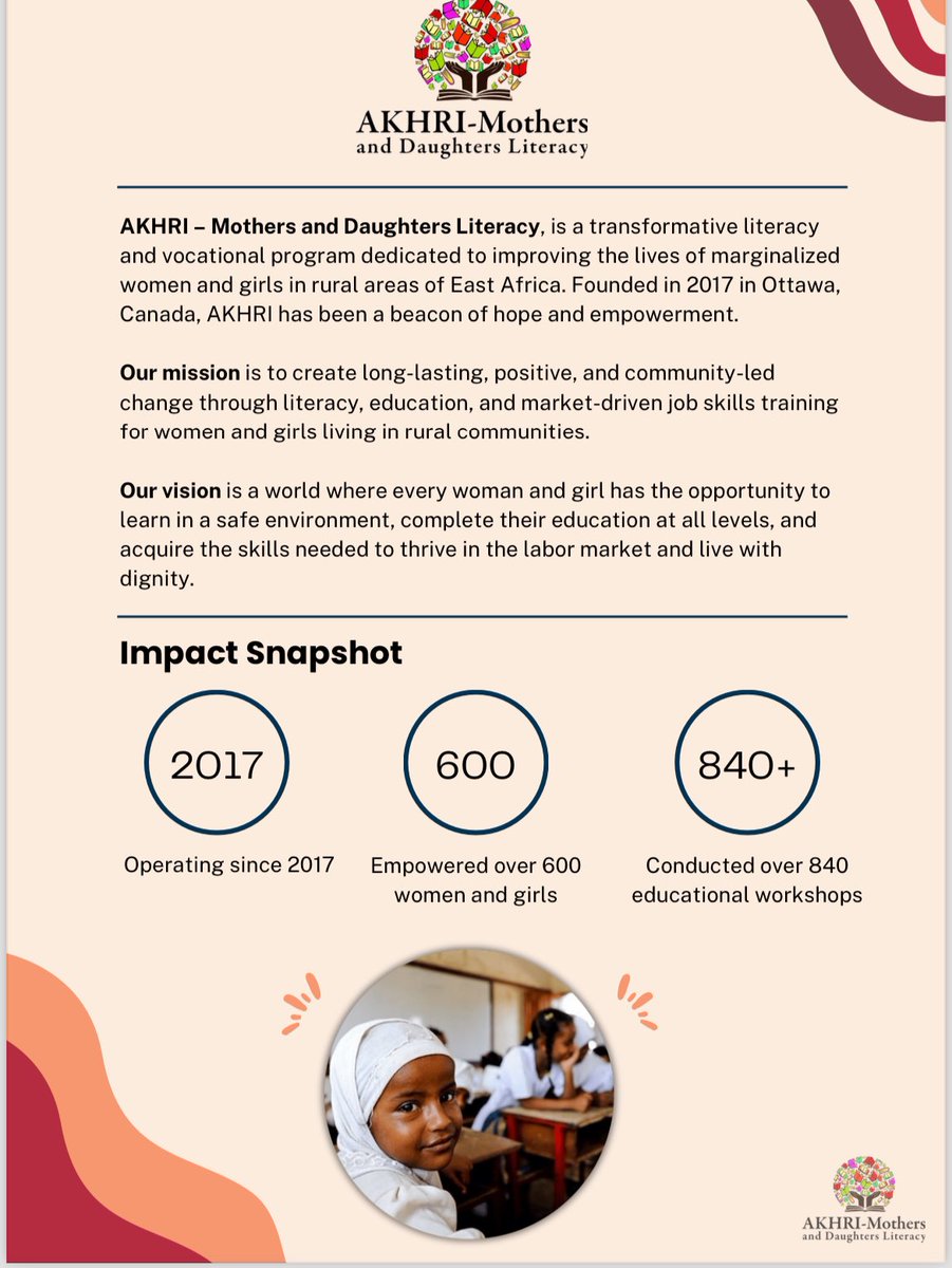 AkhriEducation's tweet photo. The impact of AKHRI program 👇🏾👇🏾 https://t.co/UnJvS4Mytl