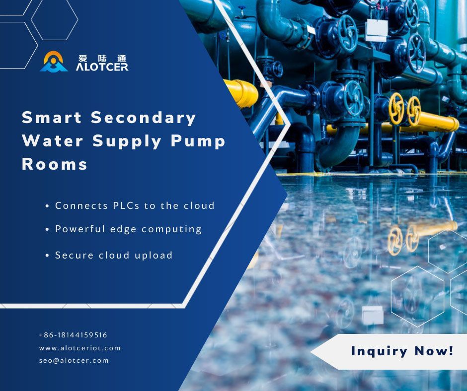 Ensuring clean drinking water for urban residents is a top priority.  Alotcer's AR7091GK gateway can help!
Connects PLCs to the cloud: Streamline data collection from water treatment plants. 
Powerful edge computing: Analyze data locally for faster insights. 
#AR7091GK #PLCs