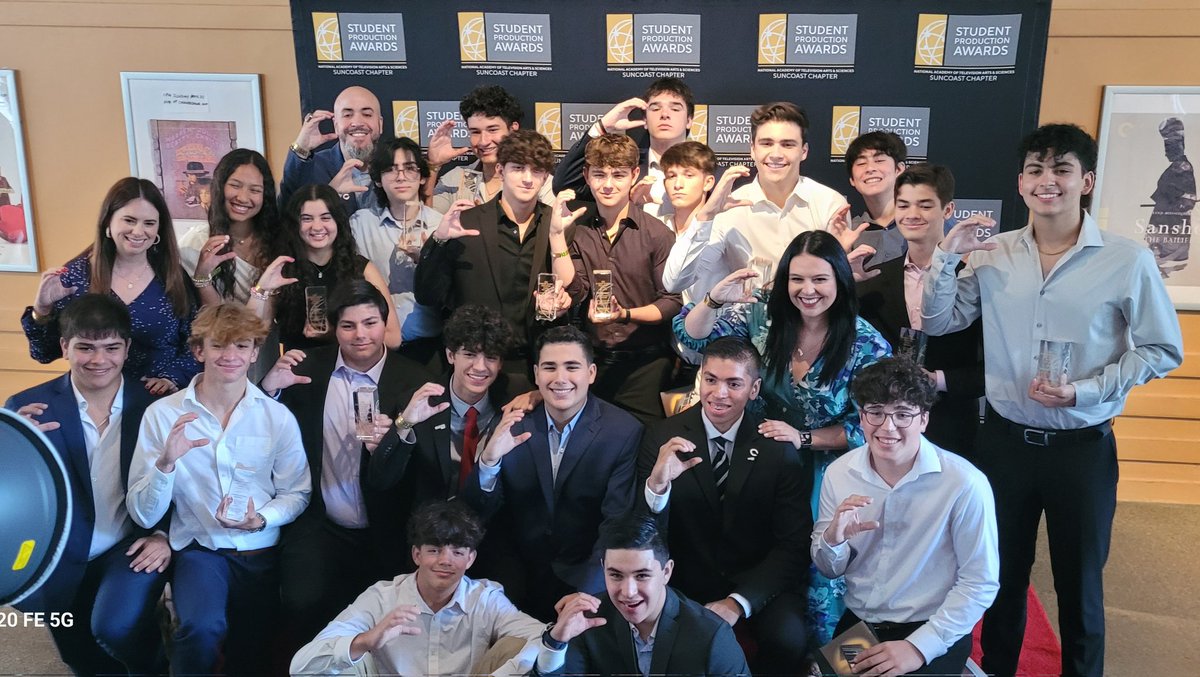 Huge night for <a href="/CCNNLive/">CCNN Live</a> <a href="/MrD_CCNNLive/">Omar Delgado</a> and #NicholasDovales at the #suncoastemmys2024 taking 11 #emmys Congratulations <a href="/ColumbusHS_Mia/">Columbus High School</a> 💪🔥