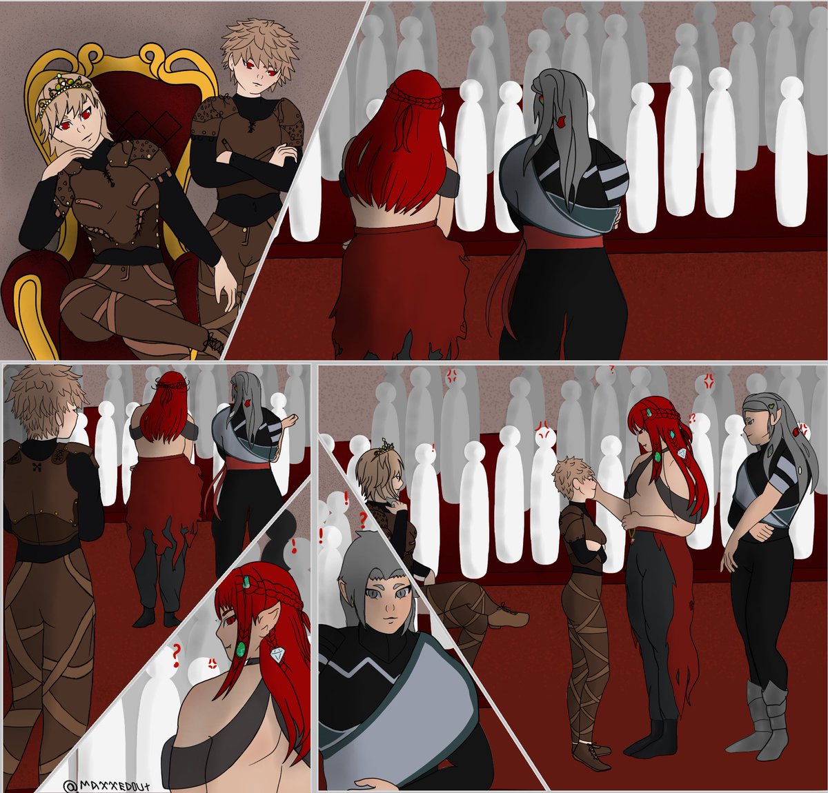 MaxxedOutArt's tweet photo. Heyyo! I tried to capture the greatness of @SaiSaiyan34’s story “the chase of the Dragonborn” for the @thirdwheelbang I’ll also be creating a nsfw piece later (hopefully soon) so keep an eye out 👀
Writer: @SaiSaiyan34 https://t.co/BESC9WEeag