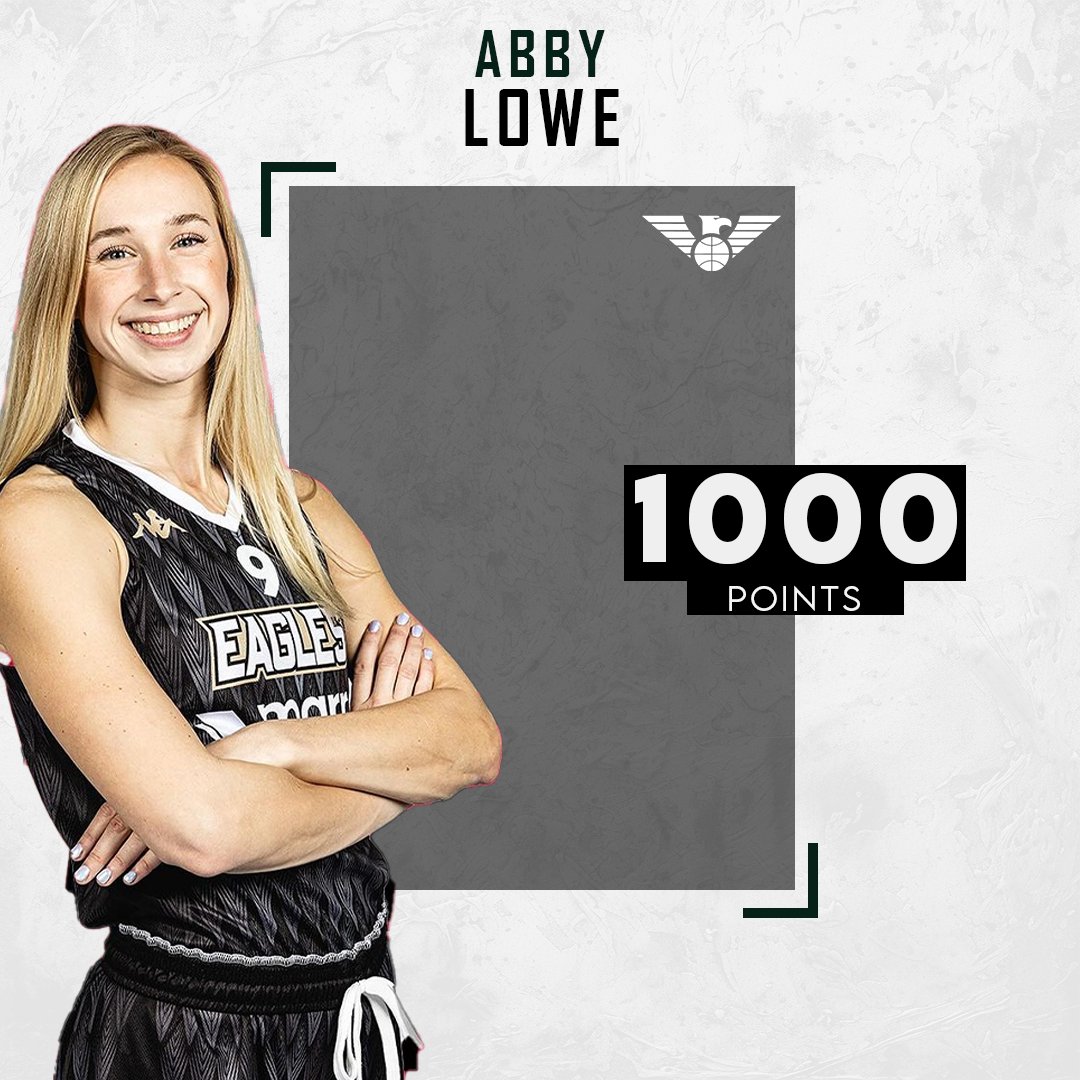 Abby Lowe moves up to 1000 point in the WBBL becoming the 18th active and 35th total to do so.

📷Eagles
#BritishBasketballLeague