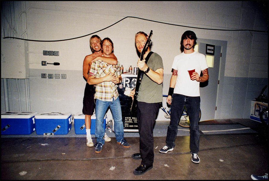 Foo Fighters in 2005. Photo by @Danny_Clinch See more great Danny Clinch photos at linktr.ee/ClinchGallery