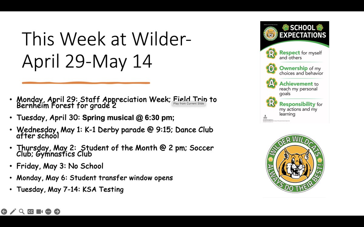 Wilder Elem. School (@WilderWildcats) on Twitter photo 2024-04-29 01:07:55