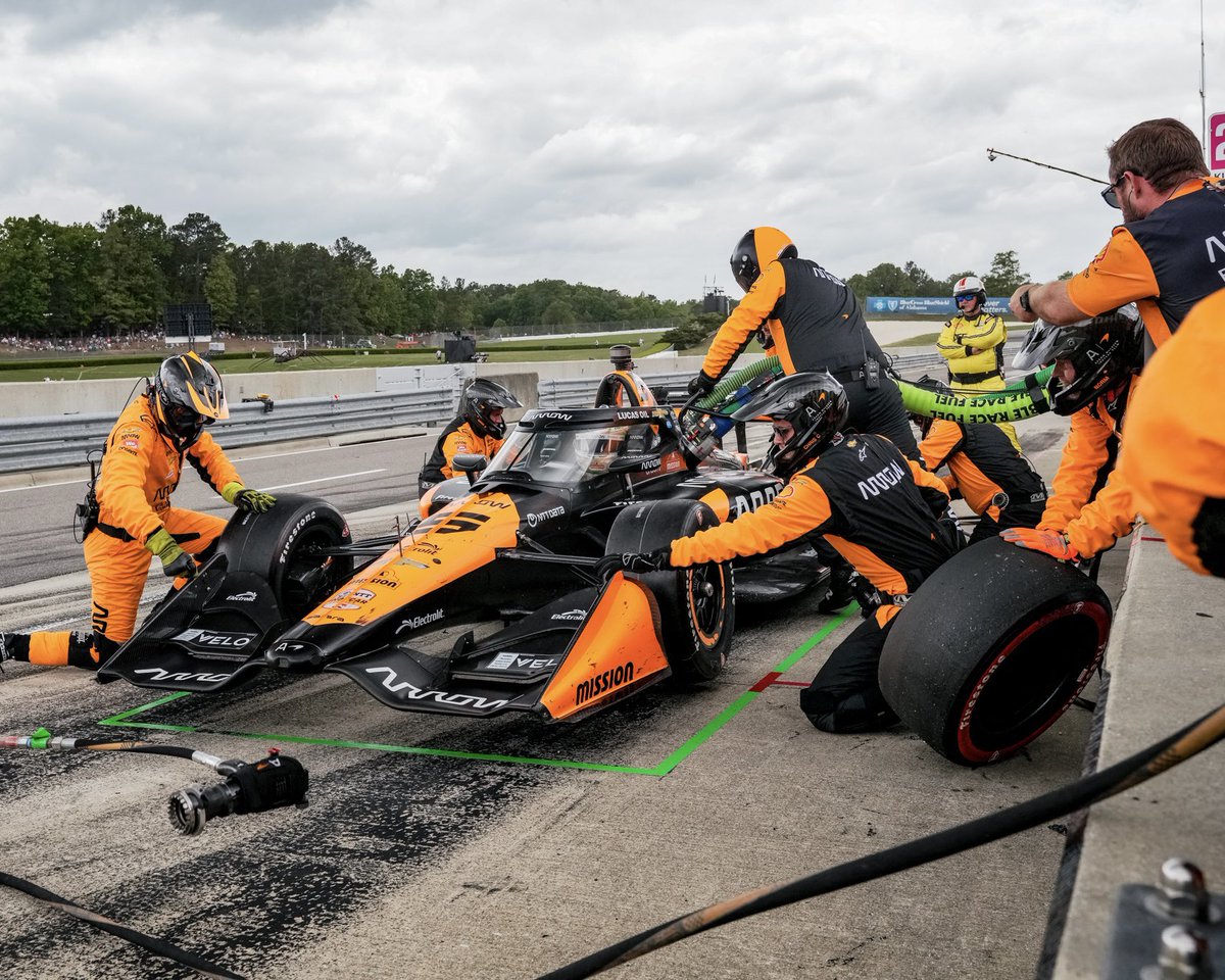 With a challenging weekend at @BarberMotorPark coming to a close, it’s heads up and full focus on month of May preparations for @ArrowMcLaren.