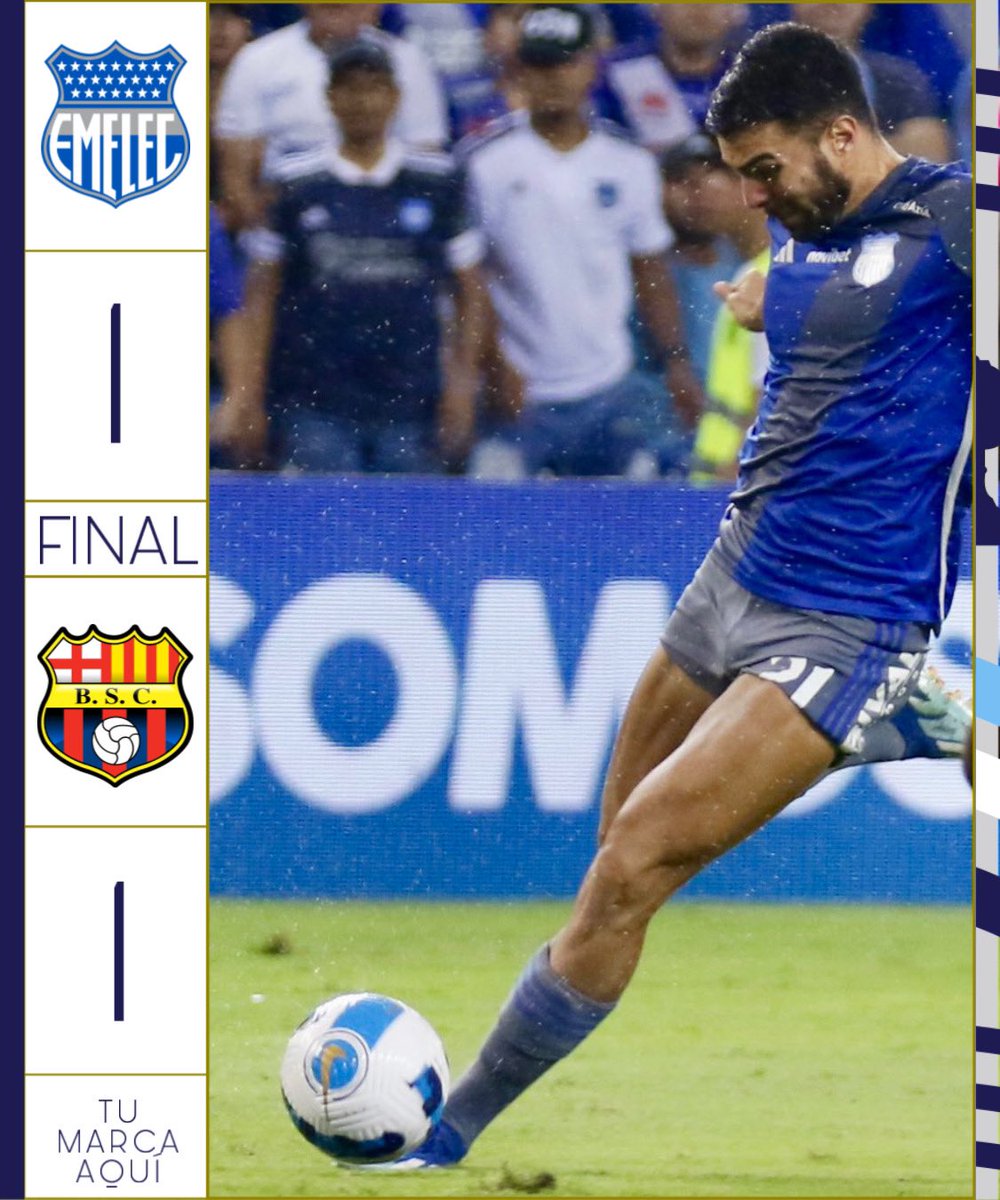La Caldera Store (@lacalderastore) on Twitter photo El clásico del astillero termina en empate 1-1
¡Vamos Emelec!
Déjanos tus comentarios del encuentro de hoy.
Foto <a href="/csemelec/">Club Sport Emelec</a> El clásico del astillero termina en empate 1-1
¡Vamos Emelec!
Déjanos tus comentarios del encuentro de hoy.
Foto <a href="/csemelec/">Club Sport Emelec</a>