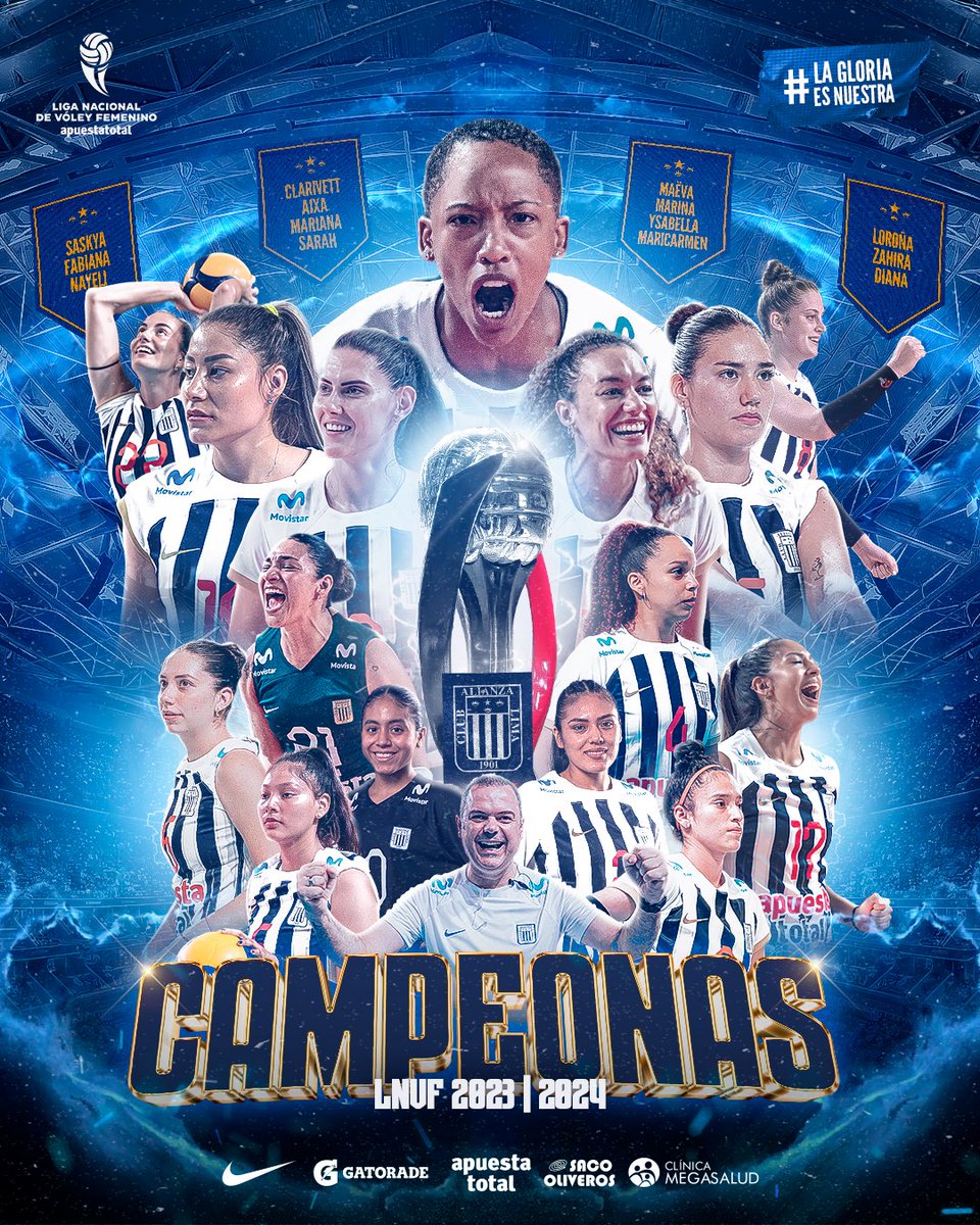 ¡𝐒𝐎𝐌𝐎𝐒 𝐂𝐀𝐌𝐏𝐄𝐎𝐍𝐀𝐒 𝐃𝐄 𝐋𝐀 𝐋𝐈𝐆𝐀 𝐍𝐀𝐂𝐈𝐎𝐍𝐀𝐋 𝟐𝟑/𝟐𝟒! 💙🤍💙🤍🏆

¡𝗔𝗥𝗥𝗜𝗕𝗔 𝗟𝗔𝗦 𝗜́𝗡𝗧𝗜𝗠𝗔𝗦! ¡𝗔𝗥𝗥𝗜𝗕𝗔 𝗔𝗟𝗜𝗔𝗡𝗭𝗔 𝗟𝗜𝗠𝗔, 𝗧𝗢𝗗𝗔 𝗟𝗔 𝗩𝗜𝗗𝗔! 🫶🏾⚪️🔵

#LaGloriaEsNuestra
#AlianzaCampeón
#Íntimas