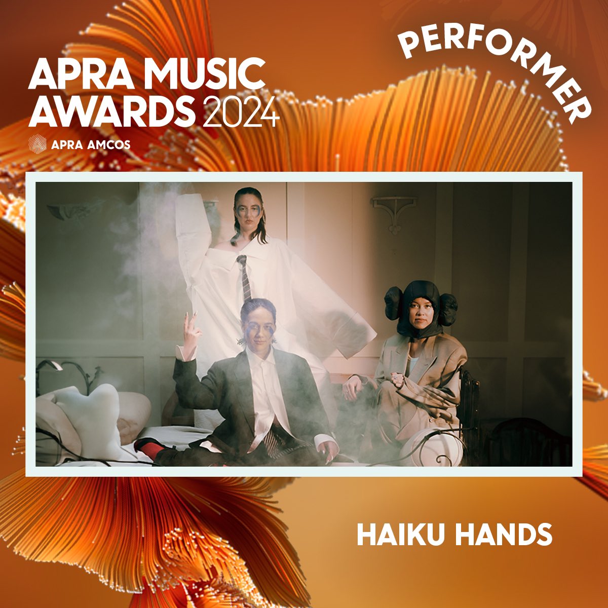 📣 @haiku_hands are performing at this years @APRAAMCOS Music Awards 🤩🏆 We can't wait for you to see what they've got cooked up - it's going to be so good!