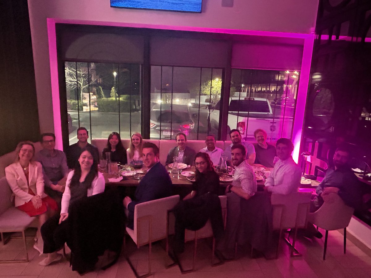 OPreventzaMD's tweet photo. So happy to be with this amazing team of stellar residents ⁦@UVA_TCV_Surgery⁩ and  CVA anesthesia colleagues #AATS2024 ⁦@AATSHQ⁩ ⁦⁦@scahq⁩ ⁦@jzvara⁩ ⁦@MMazzeffi⁩ https://t.co/guZj4ogMvO