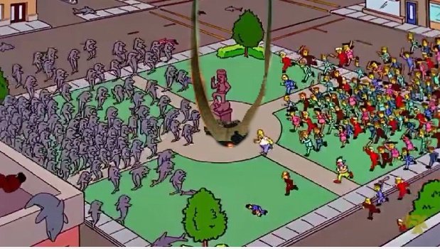 Los Simpson predijeron la batalla del Nuevo Centro