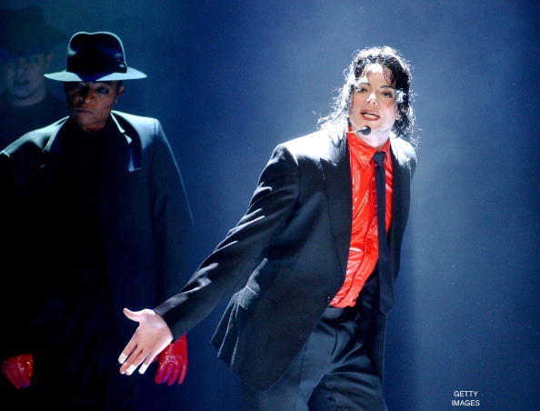 Michael performs “Dangerous” for American Bandstand’s 50th anniversary, which aired on this date in 2002.