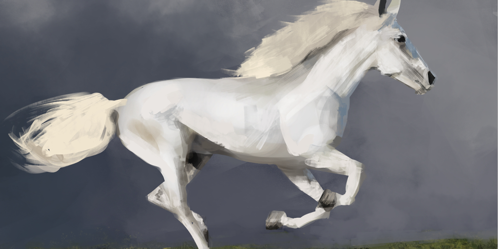 Horse study practice for my class, am I finally perfecting my brushwork? (spoilers: nO) 

.
#art #wip #sketch #digitalart