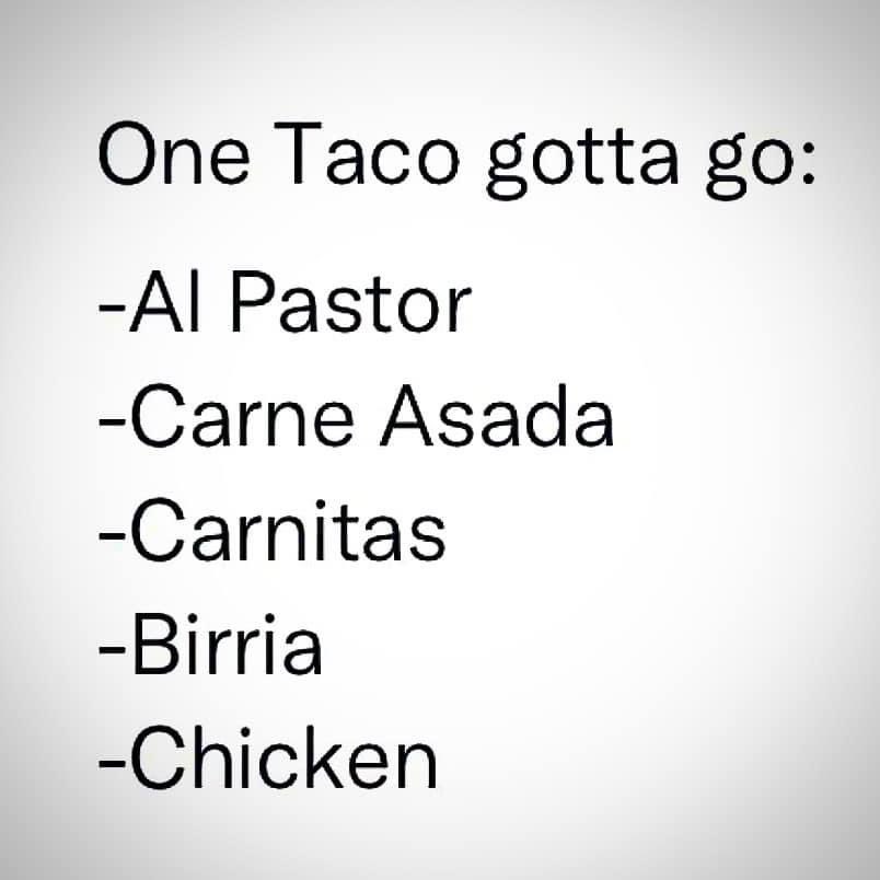 Which Taco goes?

#ChicagoHistory 🌮