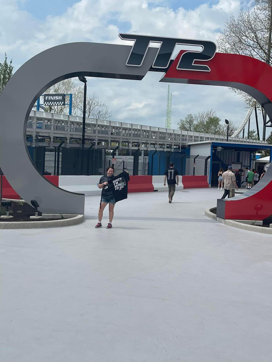 Baby I’m ready to go…AGAIN. What a great event at Cedar Point today. Thanks @TonyClarkCP and @cedarpoint for a fantastic day previewing Top Thrill 2.