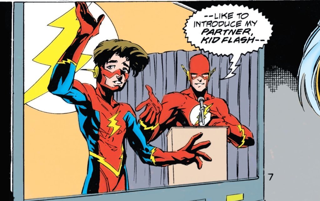 what is this kid flash suit dawg