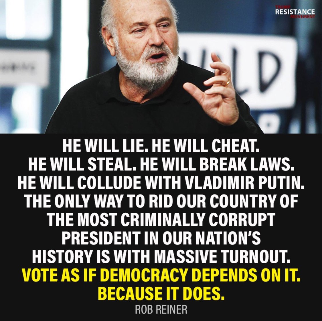 Rob Reiner is 💯 correct.