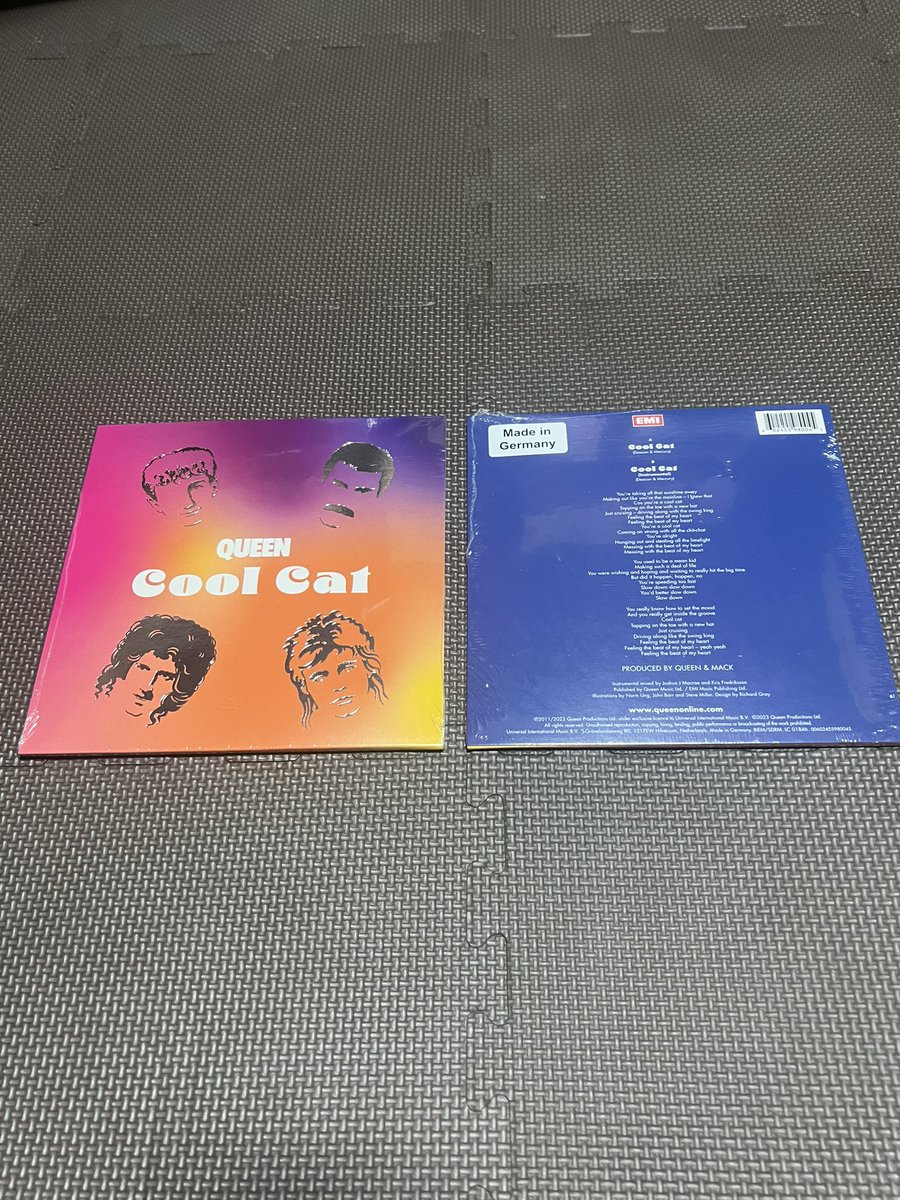 昨日タワレコに取り寄せのレコードを購入しに行って来た🥰
大好きなcool cat❤️
#RSD24
#QUEEN