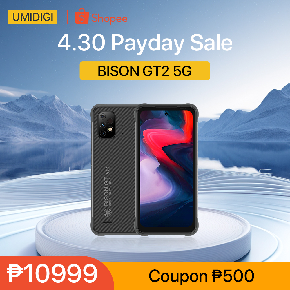 🎉🛒Calling all Filipino fans! Don't miss out on fantastic deals! Get #UmidigiA15, #BISONX20, and #BISONGT25G at unbeatable prices on Shopee. Use coupon code for ₱500 off. Buy Now🛒shopee.ph/umidigi.ph