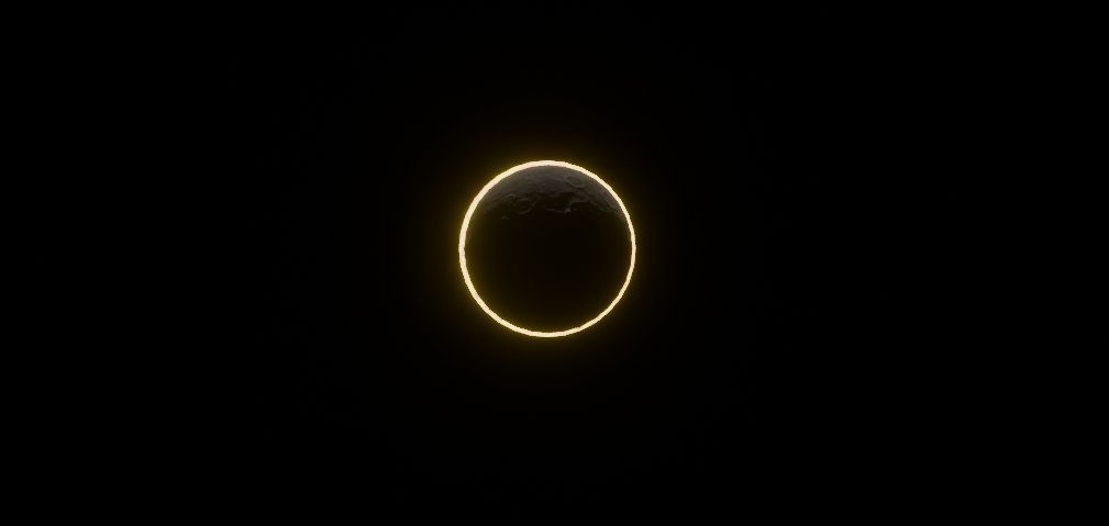 Well this is bad.

#eclipse #SolarEclipse2024 #solareclipse #space #moon #universe #sun #blender #3d #3dmodel