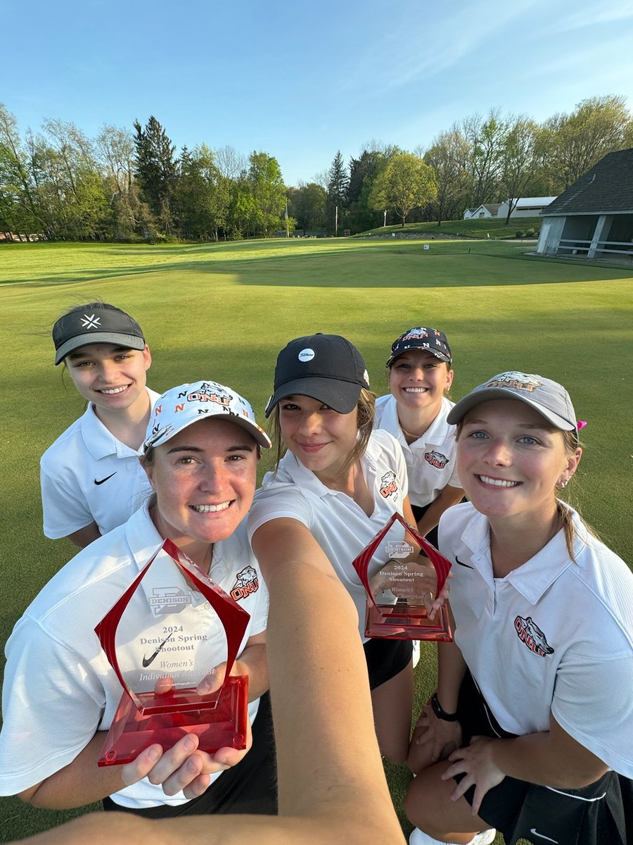 PBGolfnation's tweet photo. Swinging into OACs next weekend with a Sunday win today at Denison Golf Club. Grace Honigford picking up the win and breaking her own record of -5 under par 68. #BDAFS https://t.co/dUvIPOOToT