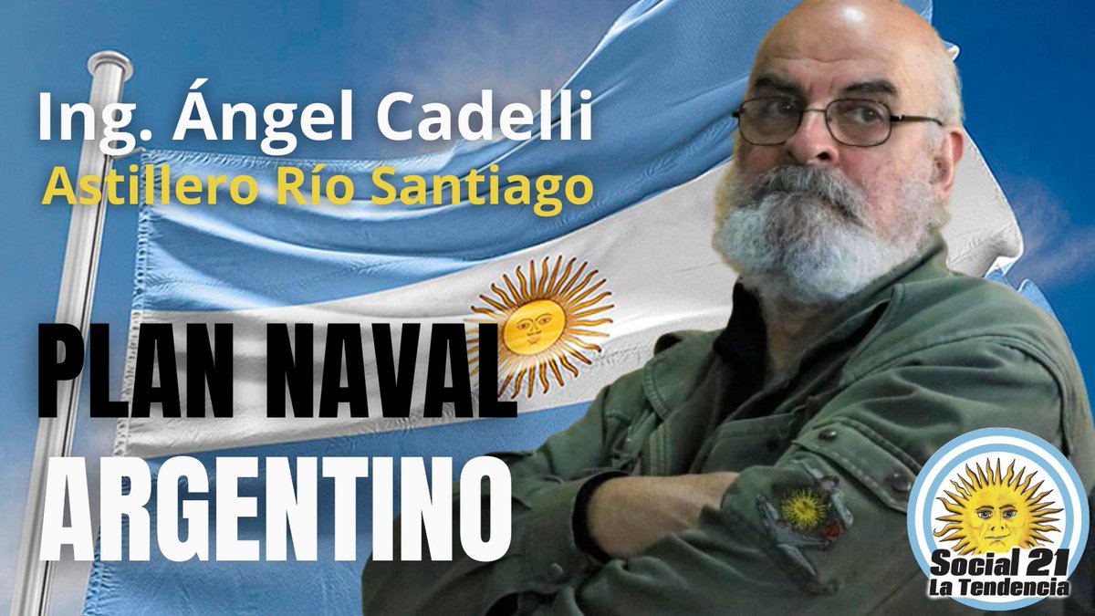 LaSocial21's tweet photo. 🔴#ÁngelCadelli Presenta
 PLAN NAVAL ARGENTINO

¡Los proyectos que no quieren las Embajadas de EEUU y Reino Unido!

*Reactivación de los astilleros
*Creación de la Flota Nacional
*Soberanía en el Atlántico Sur

📌Sáb. 4/5, 10 h.
Centro Cultural La Vieja Estación (Ensenada). https://t.co/Ny9z5Xsc6b