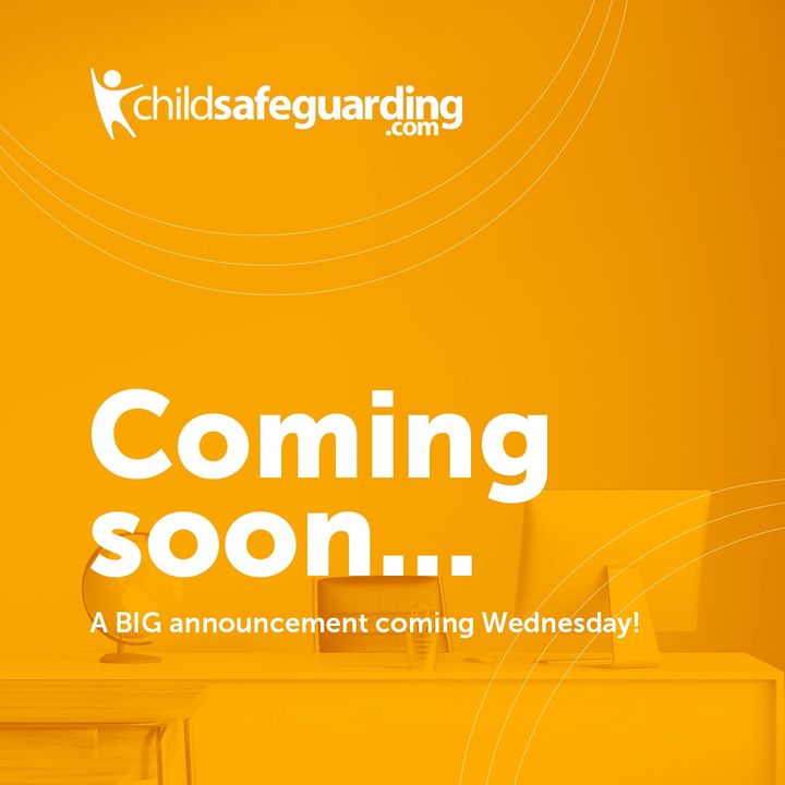 We have a BIG announcement coming Wednesday!

#VERYExcited #BigDeal #ChildProtection #StayTuned