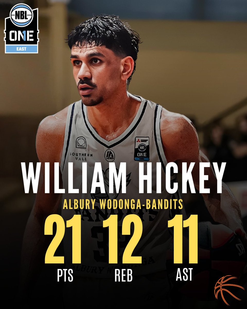 🏀 William Hickey always delivers! 👟

#NBL1 #PlayerOfTheRound #PlayerOfTheGame #playersoftheday #NBL1East #NBL1South #NBL1North #NBL1Central #NBL1West #BasketballExcellence #BasketballStars