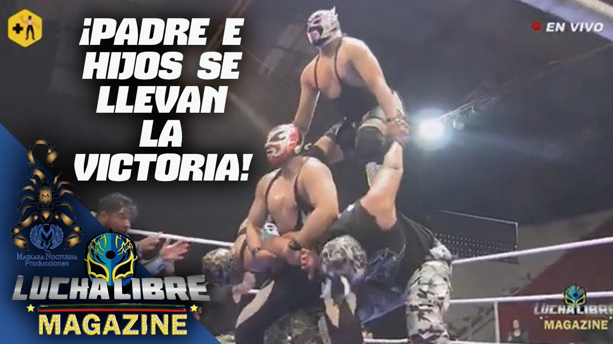 ¡Guerrero X, Escarlata Negro y Cisne Negro se llevan la victoria en el triangular de tercias! Lucha Libre Magazine + Maskara Nocturna #TardeDeDivas | EN VIVO 🔴👇🏻 youtube.com/live/2fUV0mJDU…