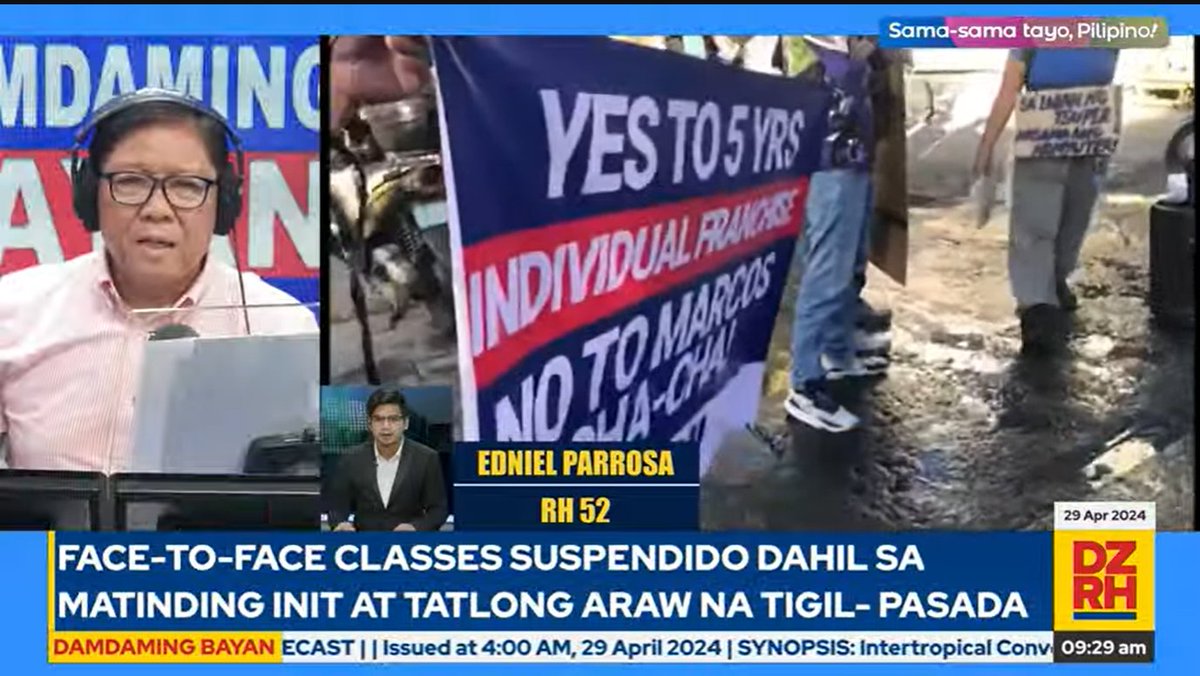 100 miyembro ng ruta ng jeep byaheng Pasig-Taguig, nanindigang hindi magpapa-‘consolidate’ sa PUVMP | RH 52 @ednielparrosa 

#DamdamingBayan
#SamaSamaTayoPilipino

LIVE: fb.watch/rKDfryCwkQ/