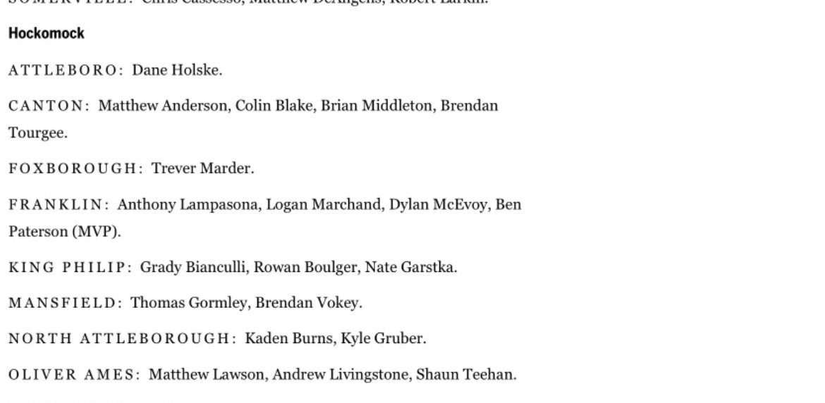 OAhockeybooster's tweet photo. Congrats to OA Hockey’s Matthew Lawson, Andrew Livingstone and Shaun Teehan for being named to Boston Globes Scholastic All-Star team! https://t.co/je8GwPSdl0