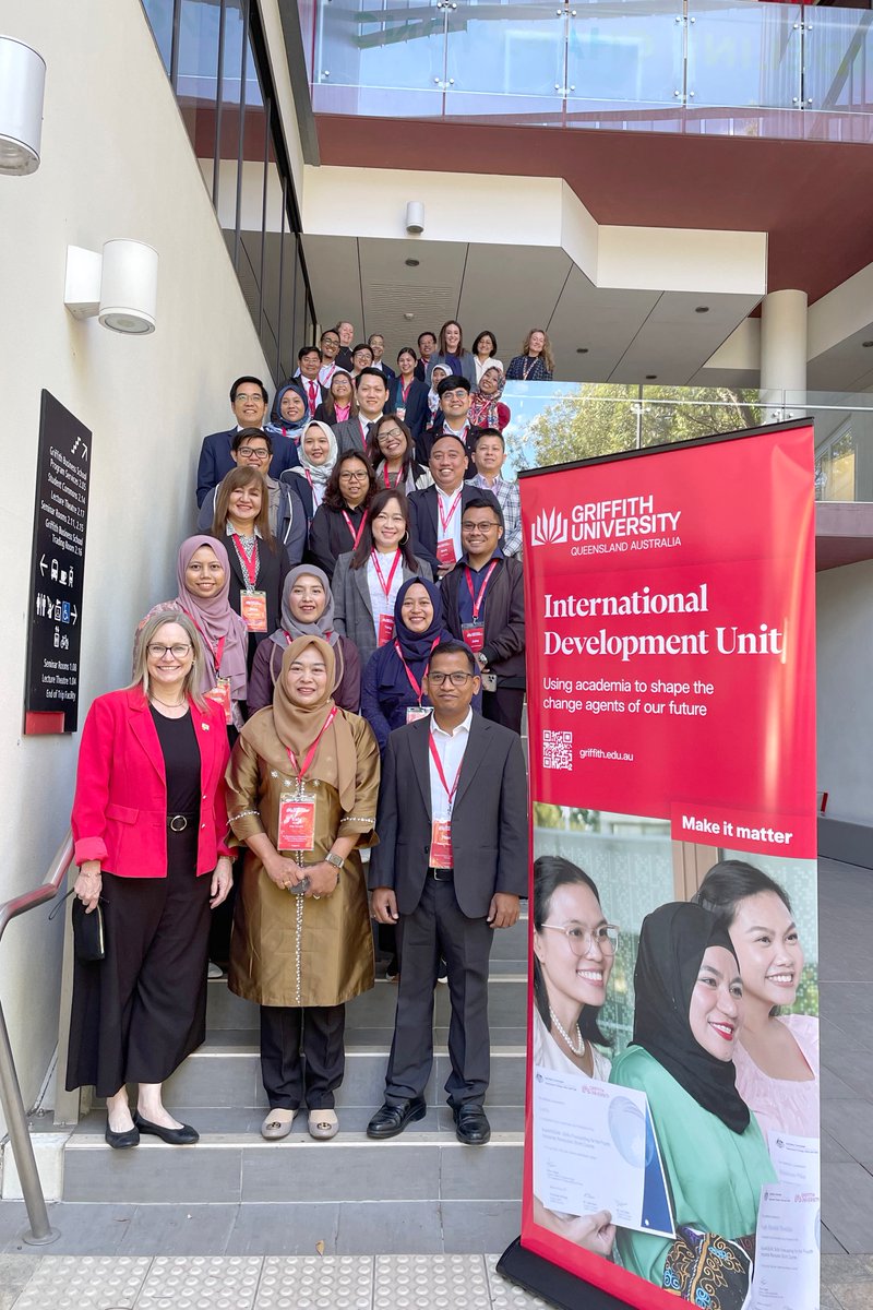 @GriffithUni welcomes participants of the @AustraliaAwards #ShortCourse #Aus4ASEAN Skills Forecasting. 25 participants from 9 countries will spend the next 2 weeks connecting with Australian organisations and analysing data sources to anticipate future skill needs.
#ASEAN