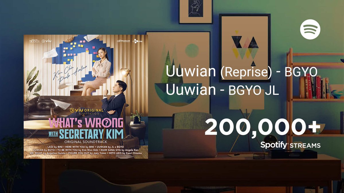 .<a href="/bgyo_ph/">BGYO_PH</a> nga lang ang siyang uuwian palagi 💙 Ang ‘Uuwian’ ni <a href="/BGYO_JL/">JL Toreliza</a> pati ang reprise version ng buong grupo ay may 100 THOUSAND+ streams each for a combined ✨200 THOUSAND+✨ <a href="/SpotifyPH/">Spotify Philippines</a> total! Salamat sa pagmamahal, ACEs!

Keep streaming here: 🔗 orcd.co/WWWSKPHOST