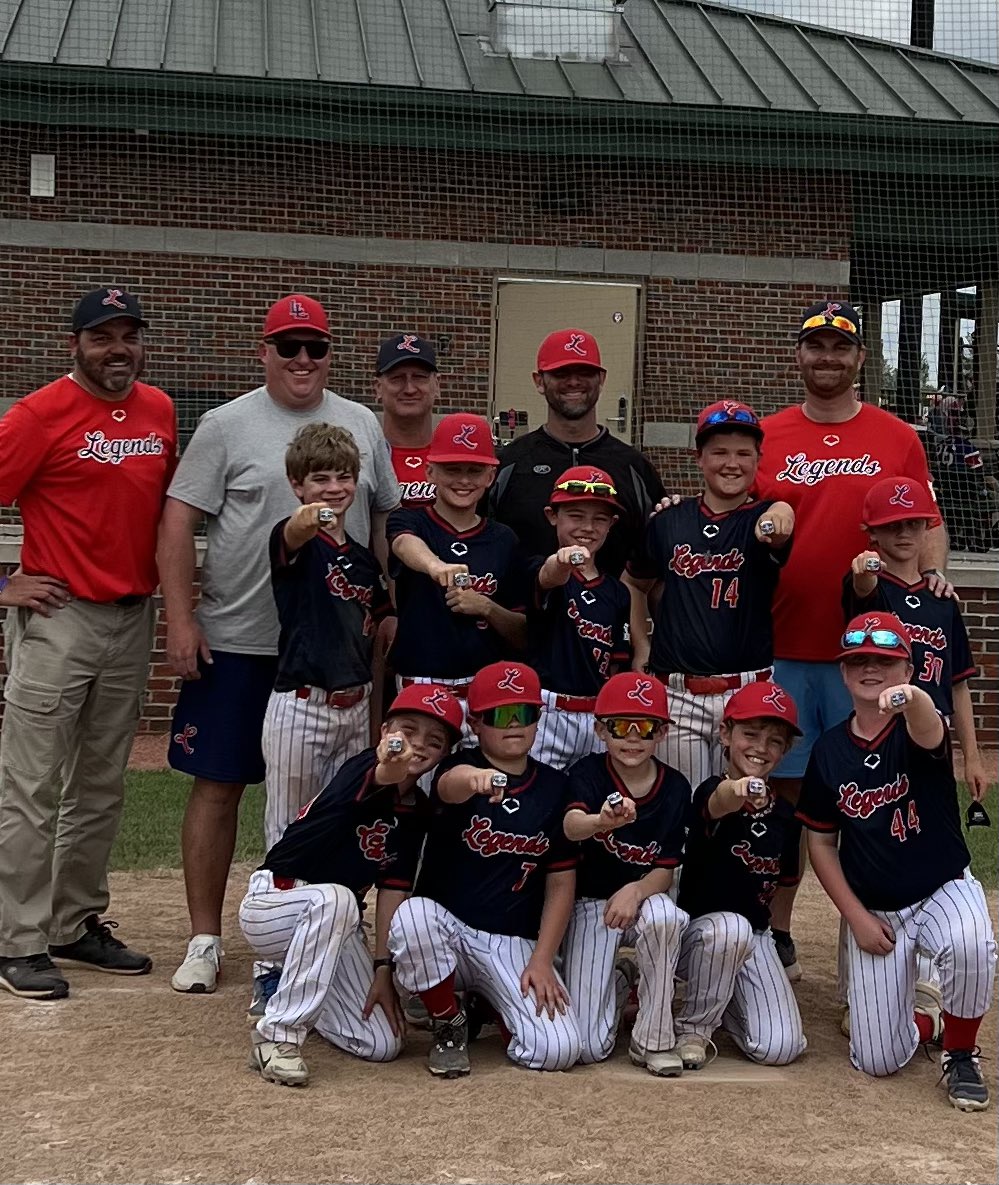 Congratulations to Legends 10u (Cassin) finishing runner-up in the Who’s on First Grand Slam Tournament