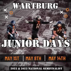 Thank you <a href="/Ant_Vela_/">Anthony Grant Vela</a> for the junior day invite! <a href="/WartburgFB/">Wartburg Football</a>