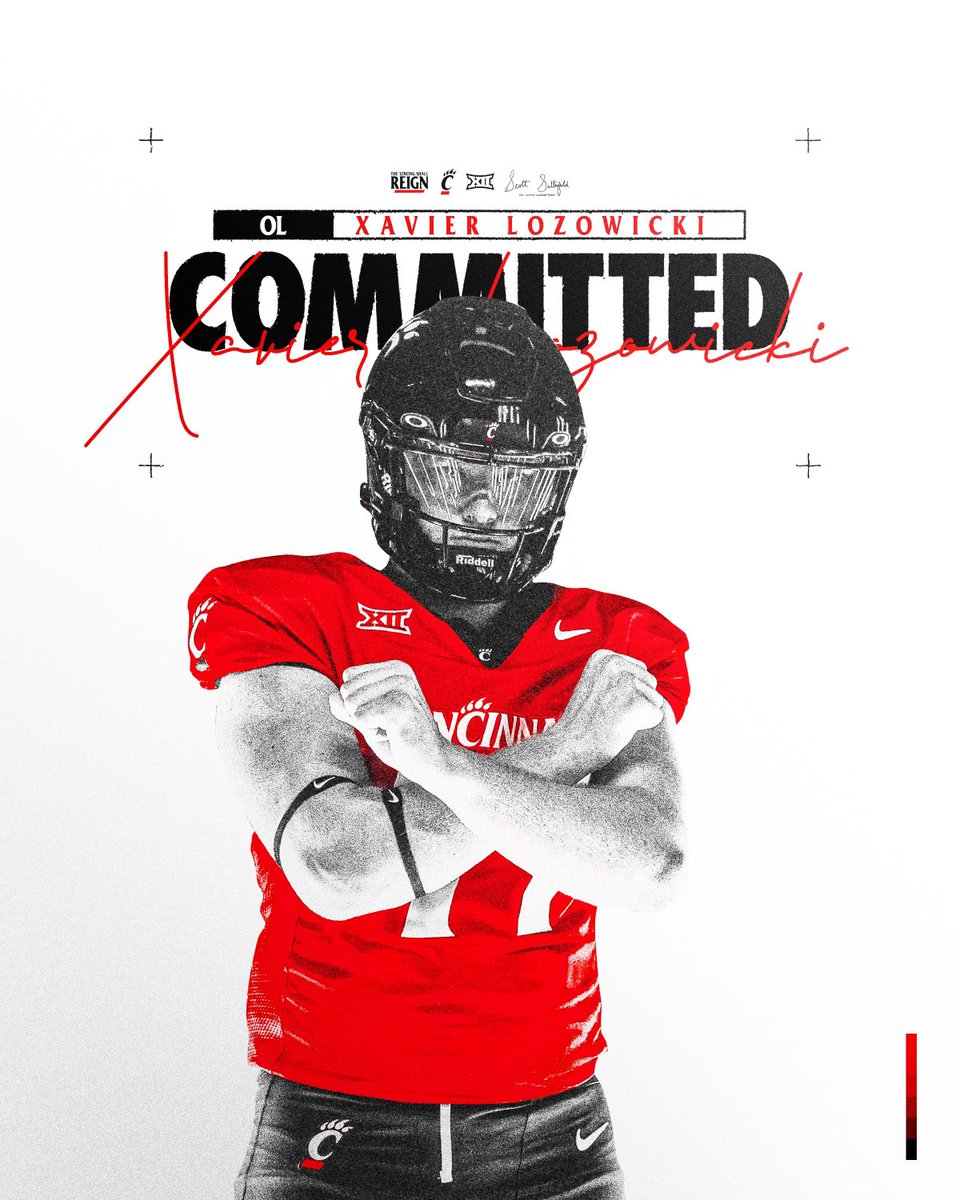 After an amazing visit, I’m blessed to say I’m committed to UC!!!! Go Bearcats⚫️🔴