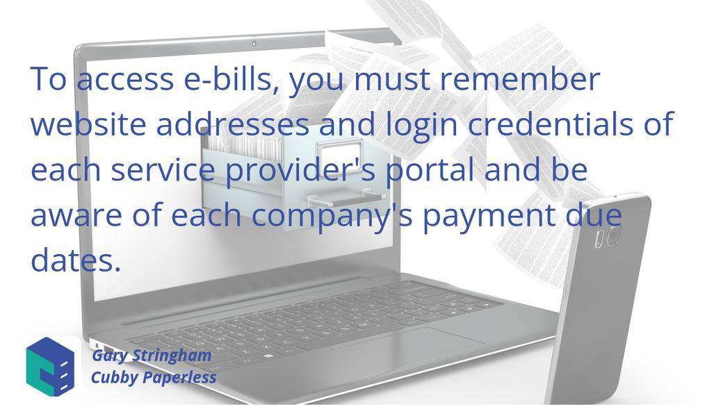 Is the 'convenience' of electronic billing worth the extra stress?

Read the full article 
▸ lttr.ai/ARF1x

#greenwashing #PaperlessBills