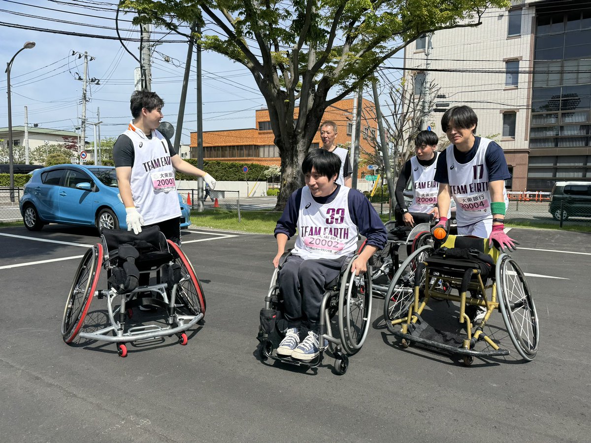 今日は郡山シティマラソン‼️

メンバー募集のPRを兼ねてキャプテンと若手が走ります‼️

#車いすバスケットボール
#郡山シティマラソン