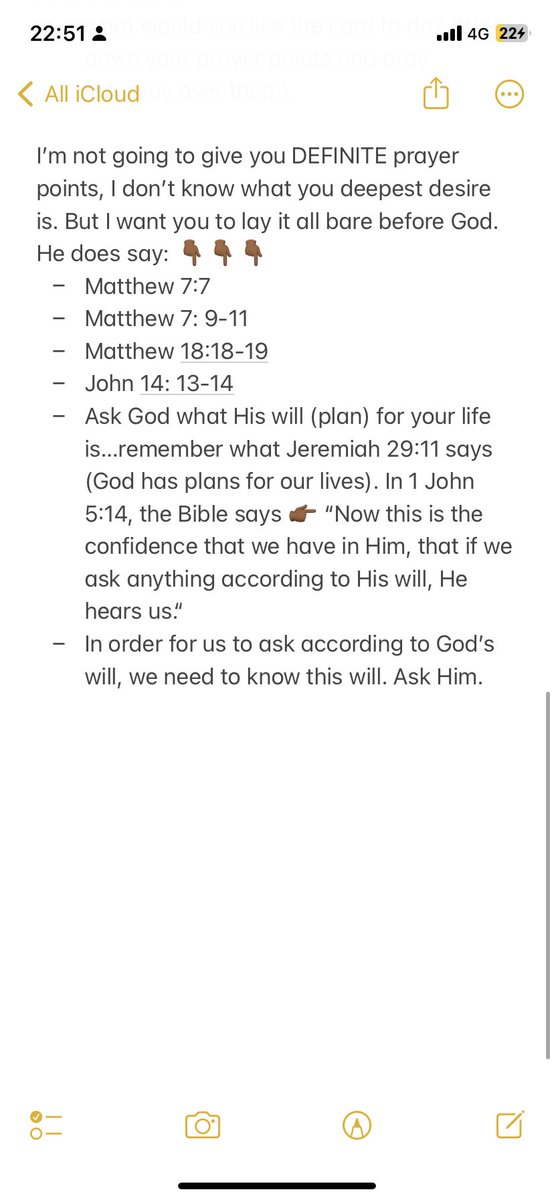 au_badela's tweet photo. #Day1of3: 29 APRIL 2024

1. Please make time to read the Word, quote it when you pray 
2. Be intentional when you pray, believe that you’ll receive that which you’re praying for
3. Don’t let unforgiveness hinder your prayers from being answered. 
4. Catch up on social media and https://t.co/tlmKiCIEZ4